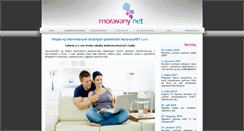 Desktop Screenshot of moravany.cz