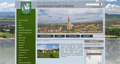 Desktop Screenshot of moravany.sk